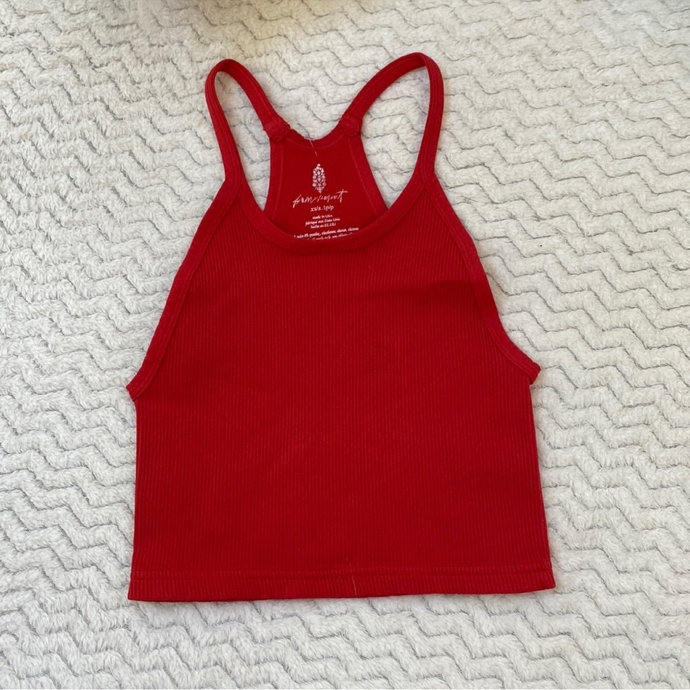 NEW🌺Free people summer colors happiness run crop tank - Picture 8 of 17